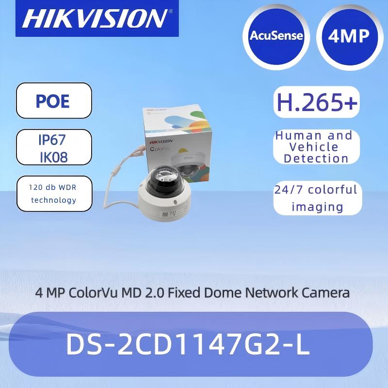 Home Security Hikvision - Hikvision4MP ColorVu Full Color Night Vision