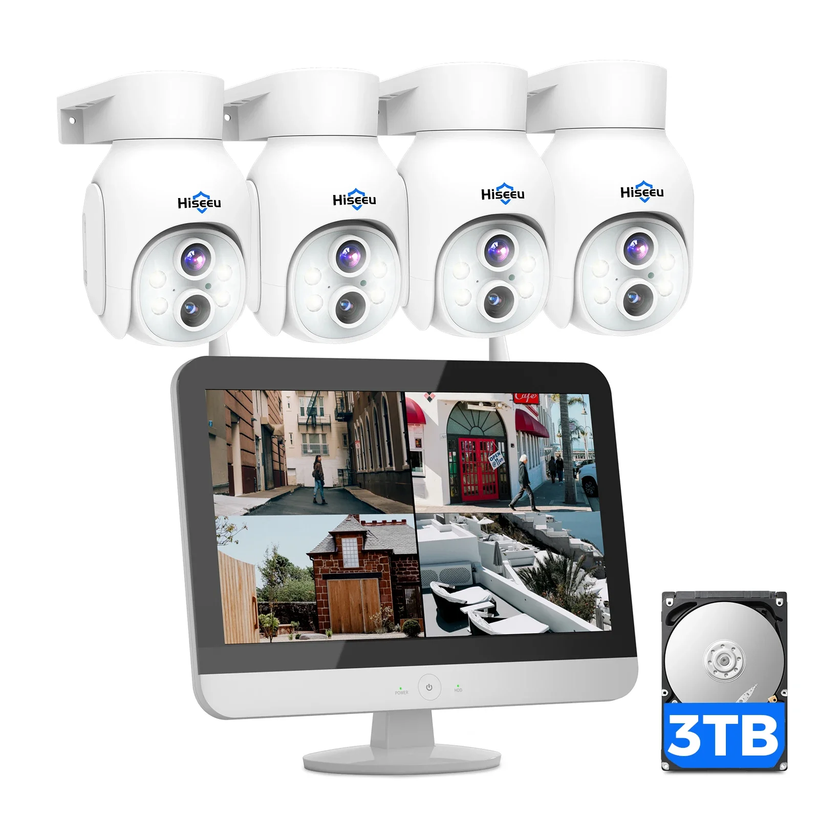 Home Security Outdoor - 2026 5X optical zoom 5MP 12