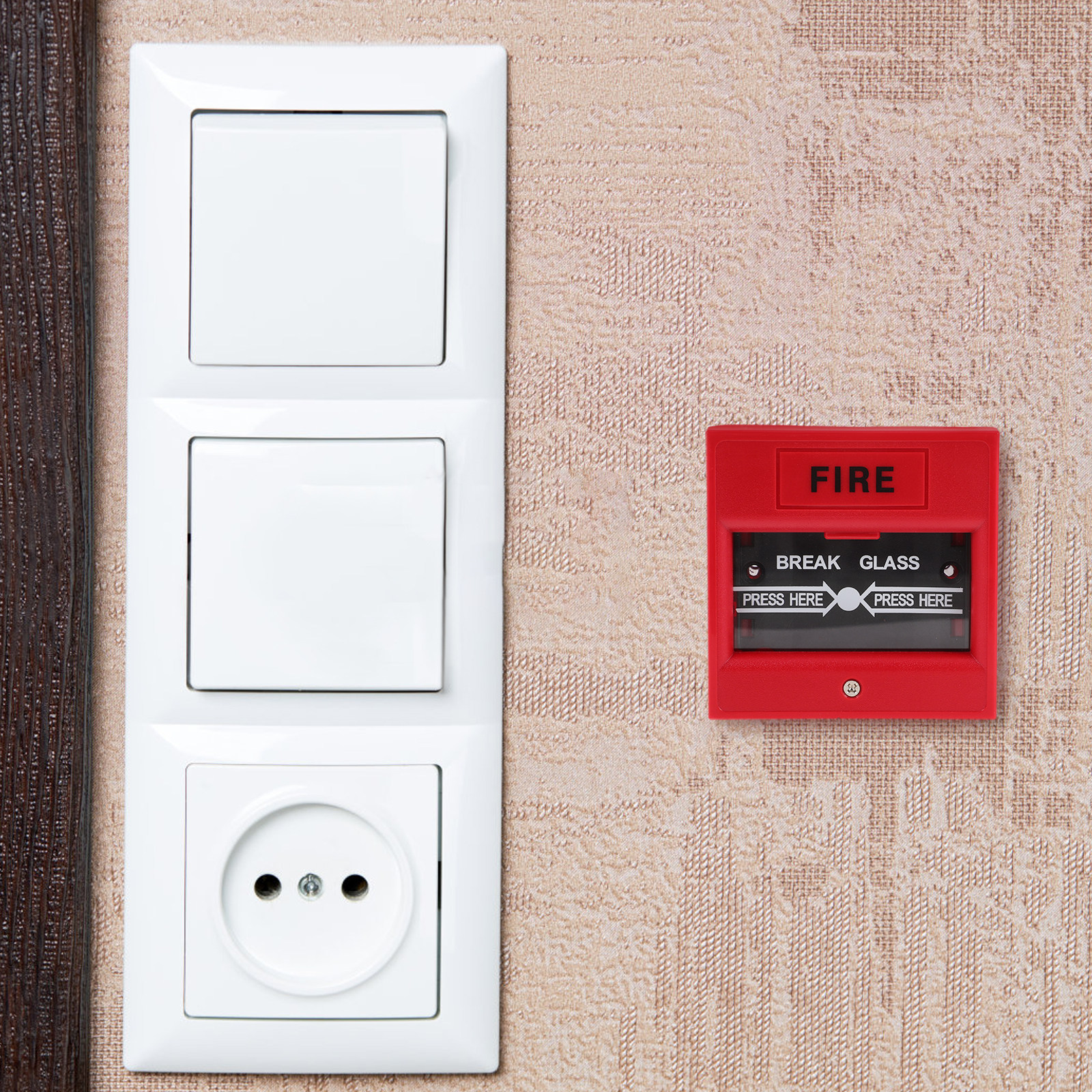 Home Security Officer - Emergency Glass Break Alarm Button Manual