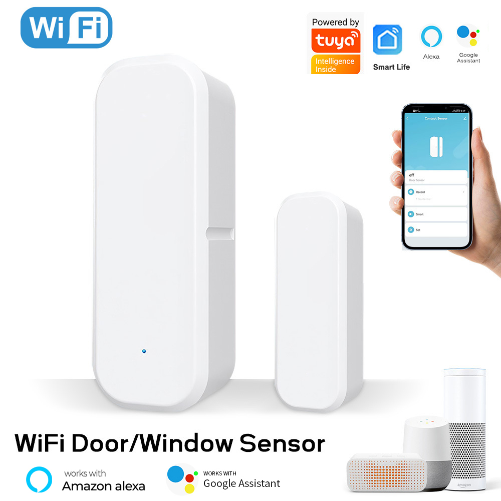 Door Wedge Alarm - Tuya Wifi Smart Door Sensor Window