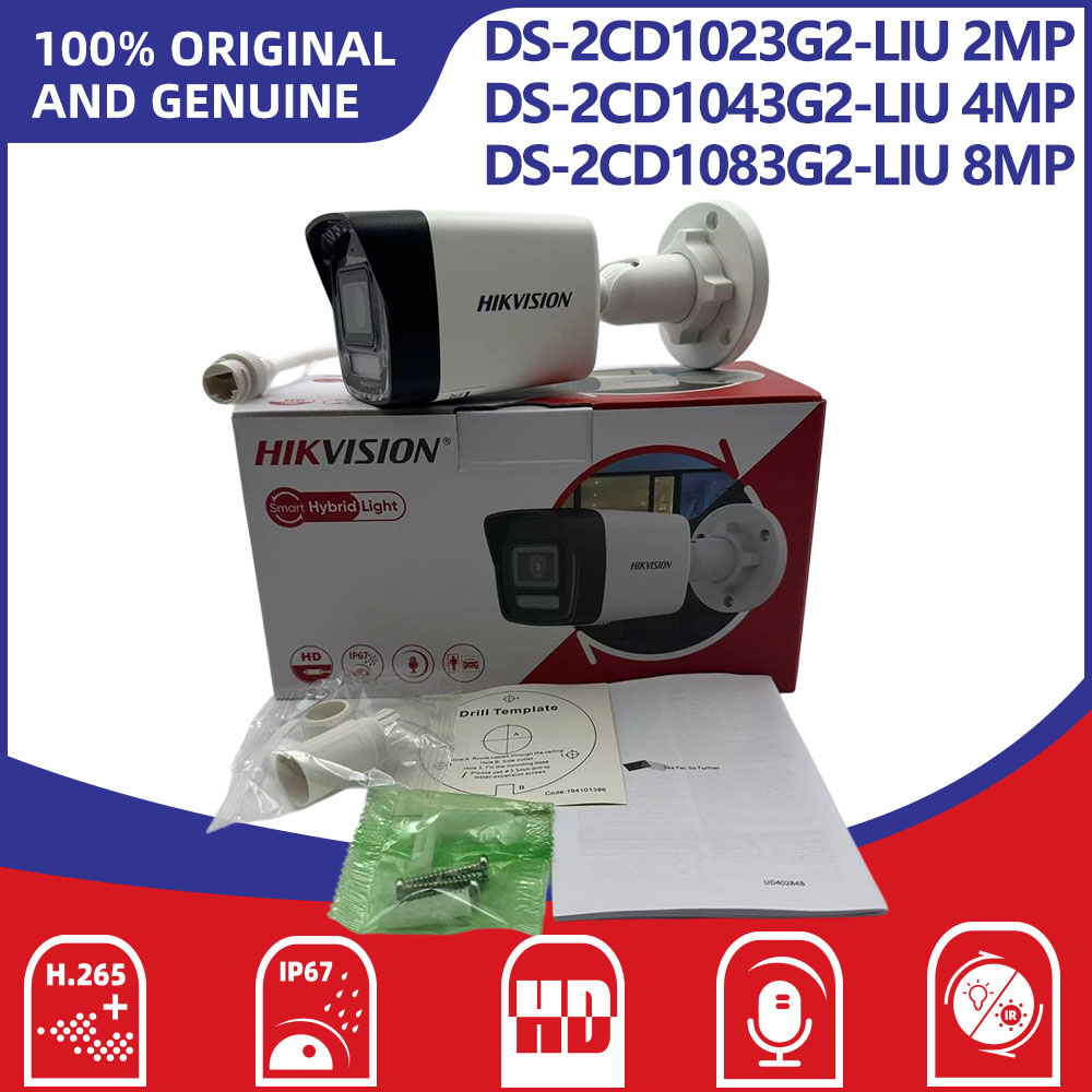 Home Security Hikvision - Hikvision DS-2CD1023G2-LIU DS-2CD1043G2-LIU DS-2CD1083G2-LIU 2MP 4MP