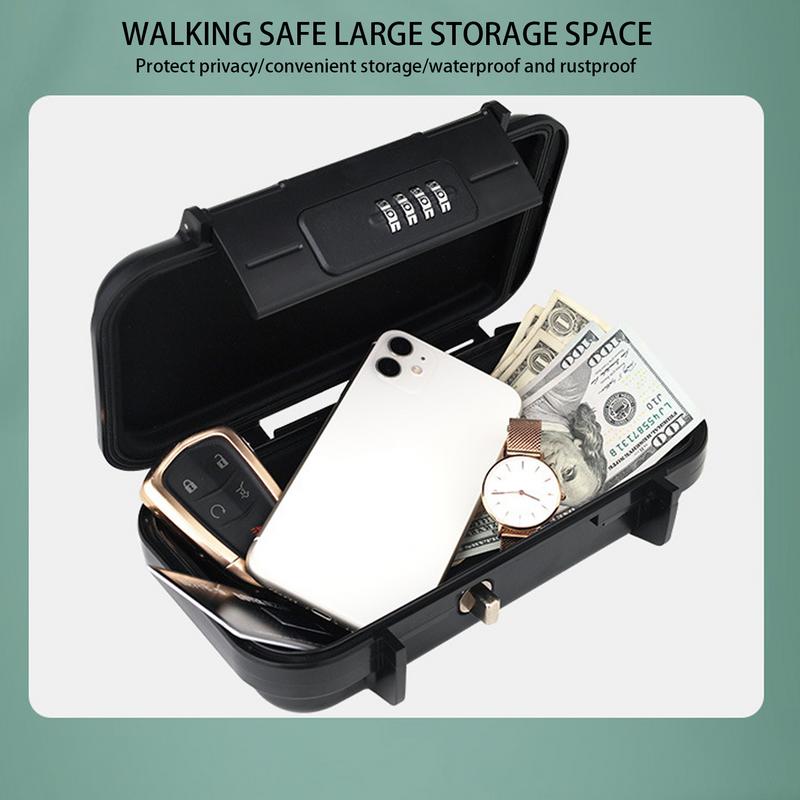 Safe Box Digital - Beach Lock Box 4-digit Password Travel