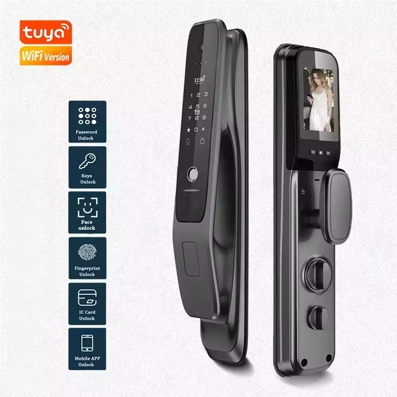 HX5 Smart Door Lock 3D Face Re - Home Security Locks For Doors บทวิจารณ์และราคา