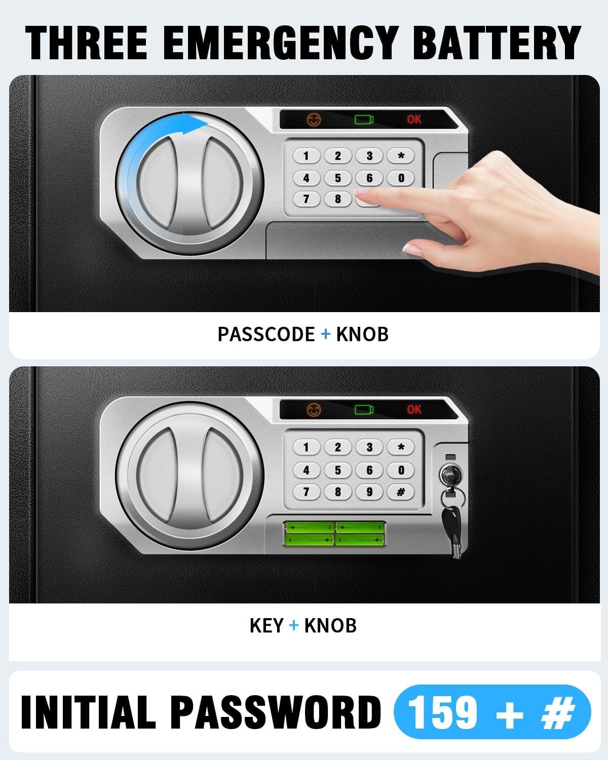 2.5 Cu Ft Safe Box for Home Do - Safe Box Digital บทวิจารณ์และราคา