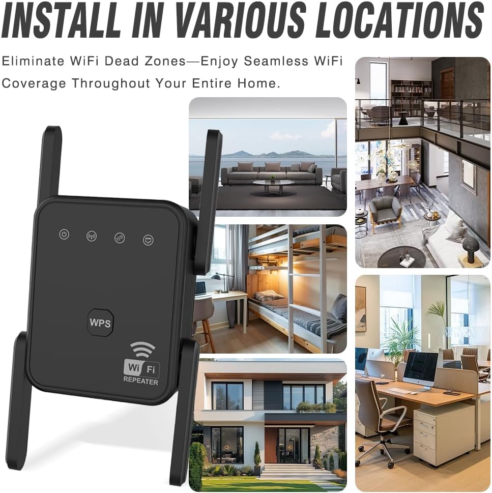2026 New WiFi Repeater 300Mbps - Home Security No Wifi บทวิจารณ์และราคา