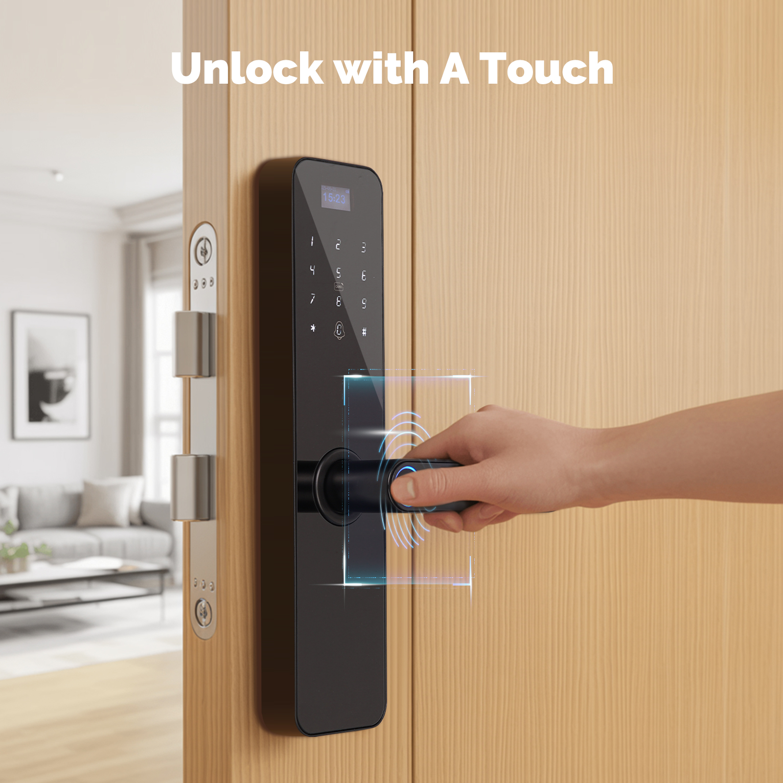 MOES Bluetooth Smart Wooden Do - Home Security Tapo บทวิจารณ์และราคา