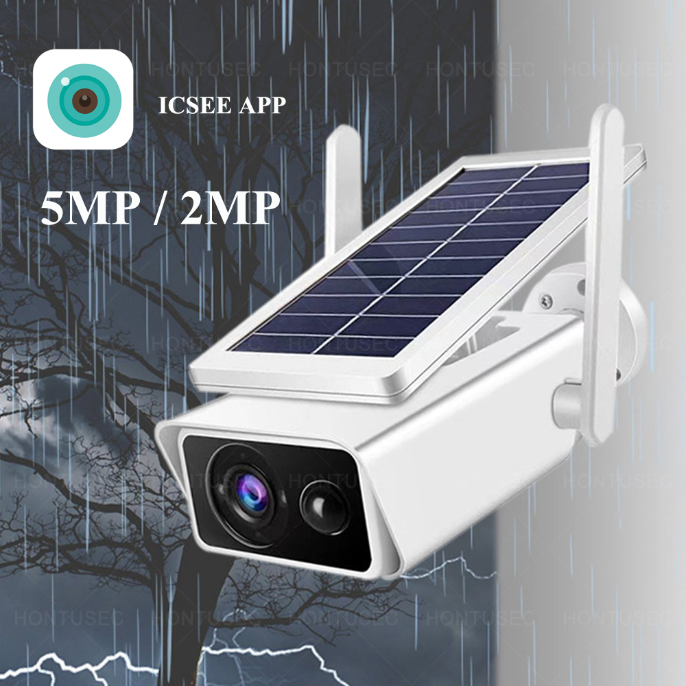 ICSEE 5MP WiFi Camera Solar Po - Home Security Eufy บทวิจารณ์และราคา