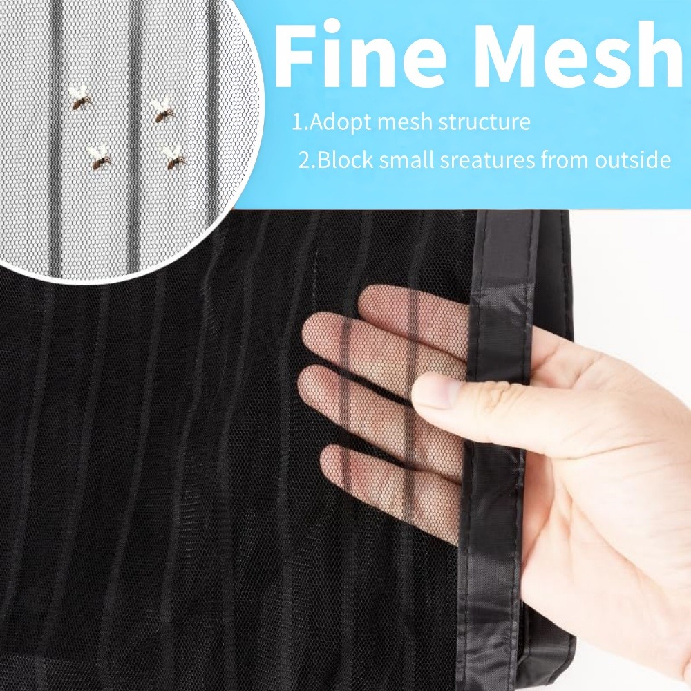 Heavy Duty Magnetic Door Mesh  - Home Security Fence บทวิจารณ์และราคา