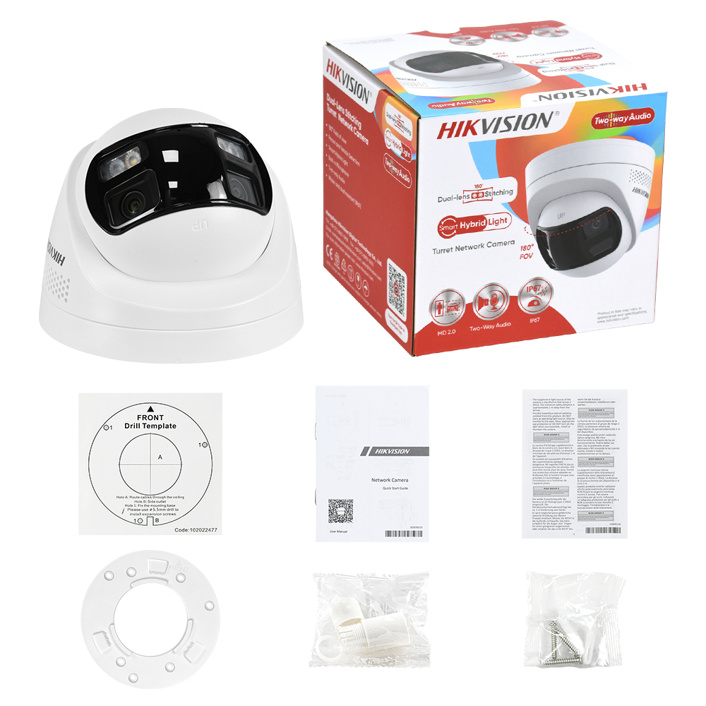Hikvision DS-2CD1383G2P-LIUF/S - Home Security Hikvision บทวิจารณ์และราคา
