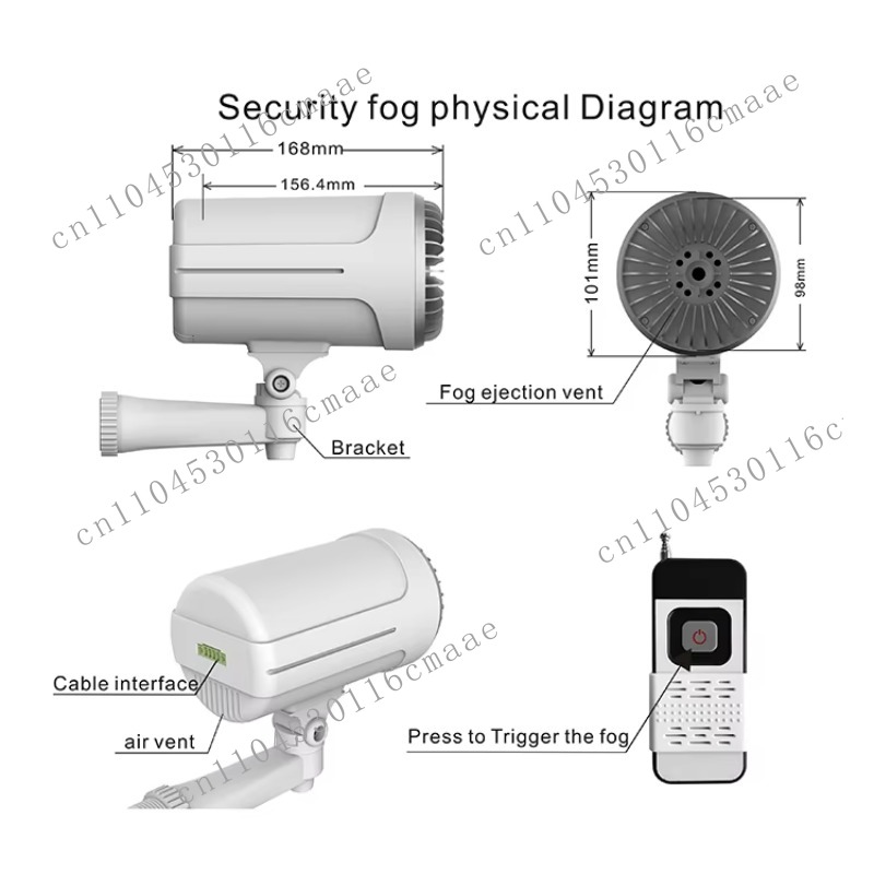 Bank Anti-Burglary Security Fo - Home Security Fog System บทวิจารณ์และราคา