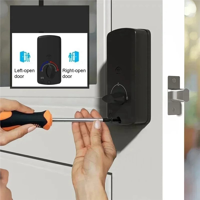SCLS Fingerprint Door Lock Wit - Home Security Features บทวิจารณ์และราคา