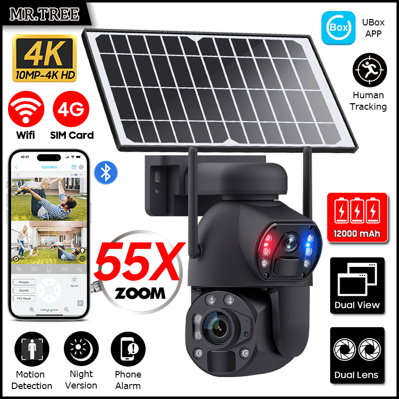 55X Zoom Home Outdoor Wifi Sur - Home Security No Wifi บทวิจารณ์และราคา