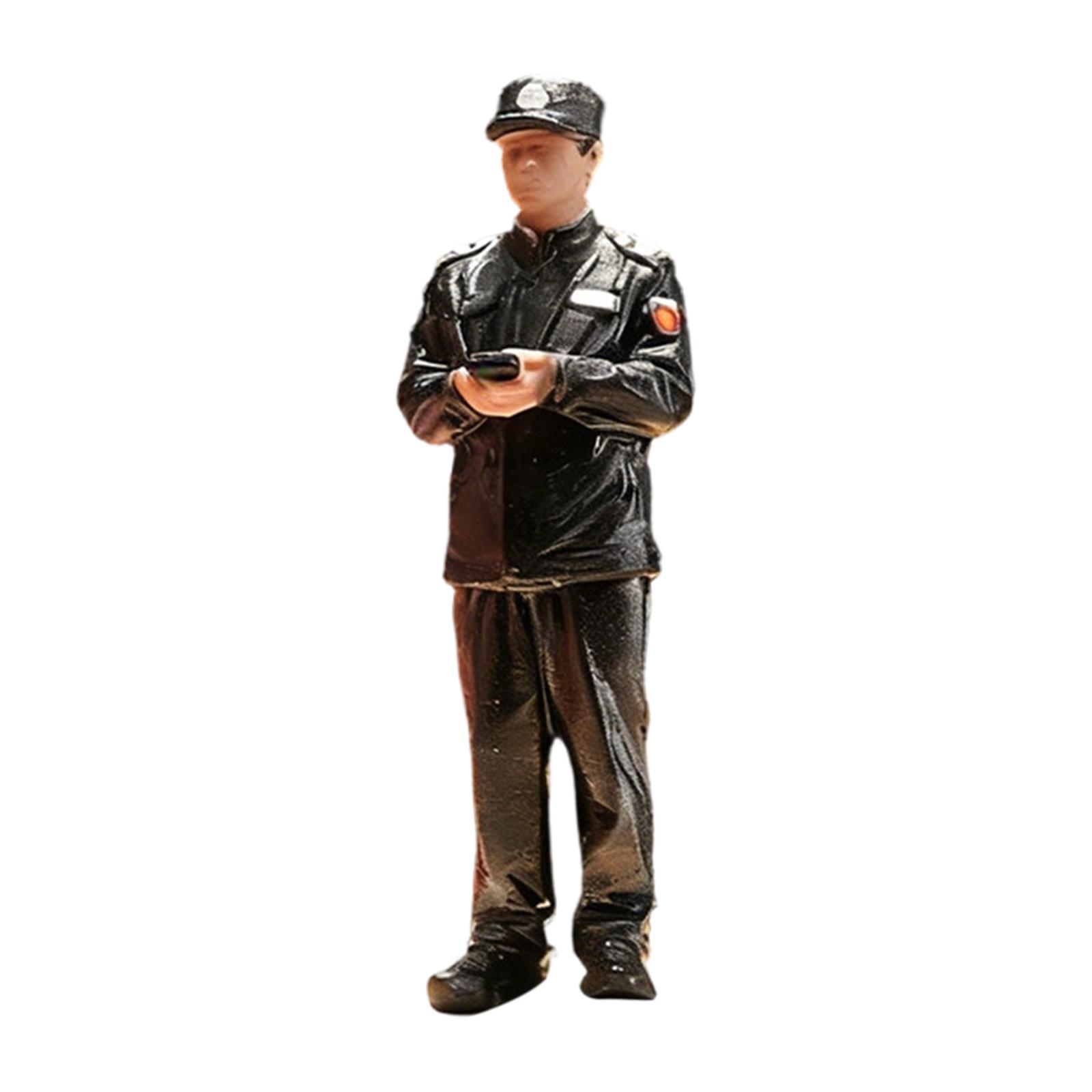 Realistic Black Uniformed Secu - Home Security Uniform บทวิจารณ์และราคา