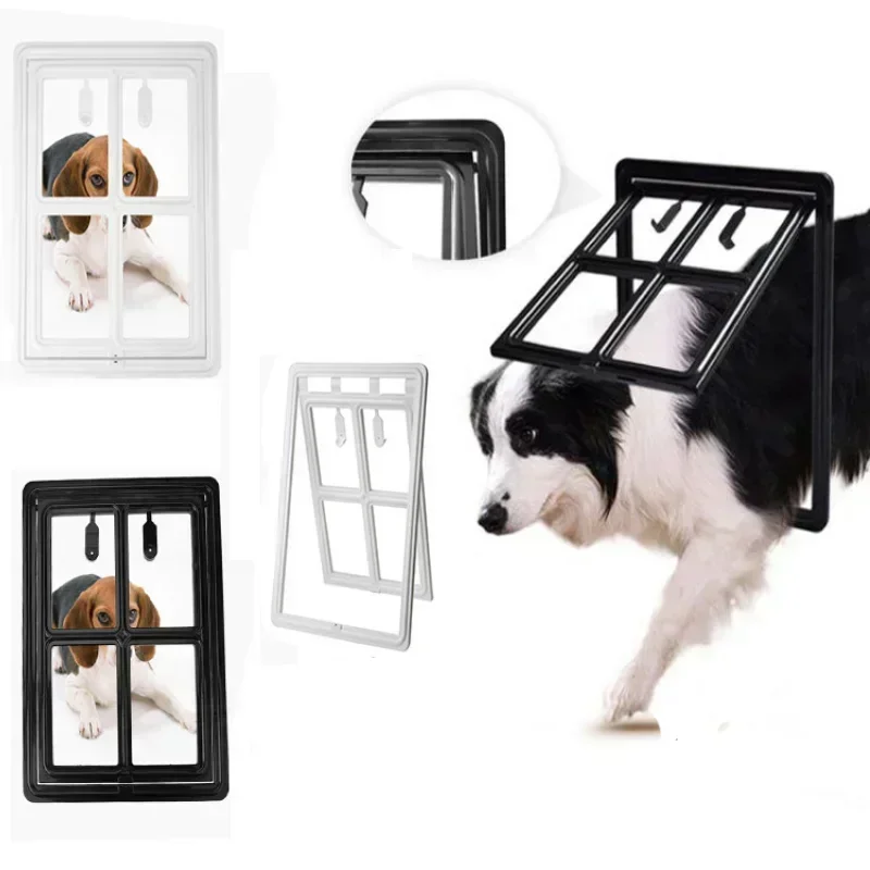 Pet Screen Door Lockable Plast - Home Security Fence บทวิจารณ์และราคา