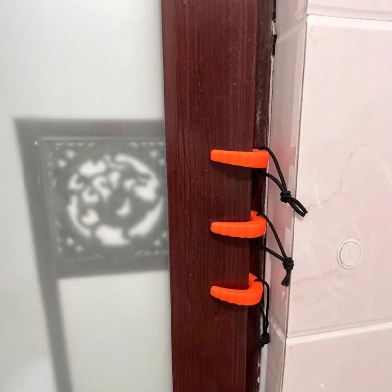 Easy to Use Rubber Door Jam Fi - Door Wedge Alarm บทวิจารณ์และราคา