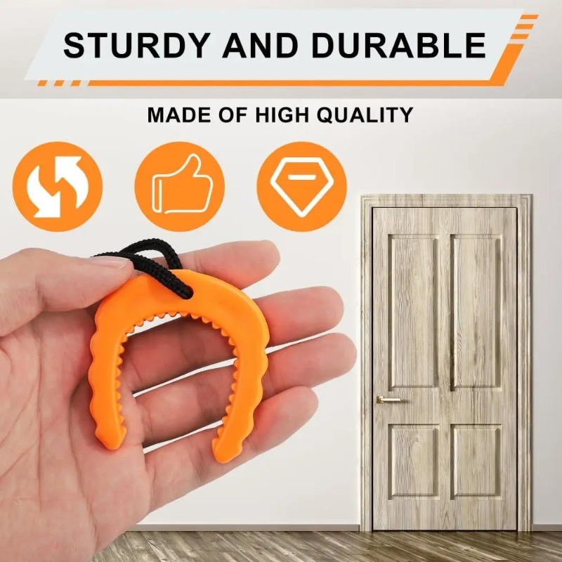 Easy to Use Rubber Door Jam Fi - Door Wedge Alarm บทวิจารณ์และราคา