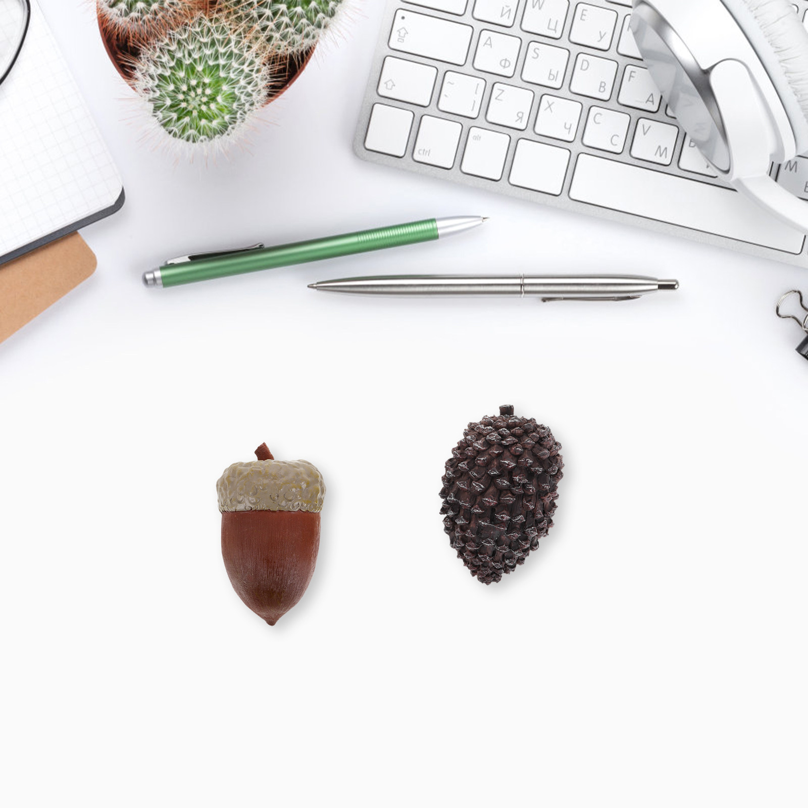 2Pcs Pinecone Keys Box Realist - Home Security Outdoor บทวิจารณ์และราคา