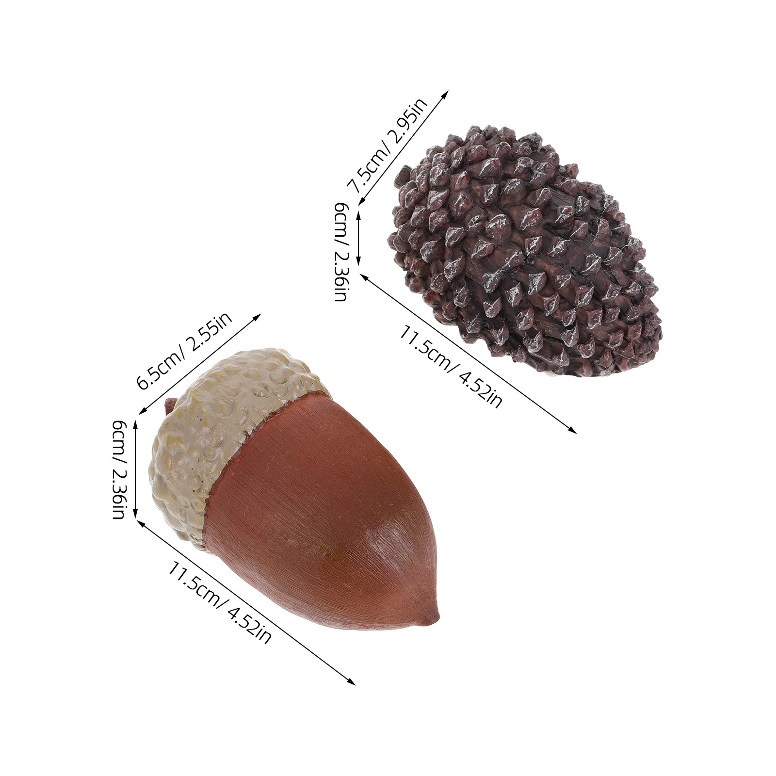 2Pcs Pinecone Keys Box Realist - Home Security Outdoor บทวิจารณ์และราคา