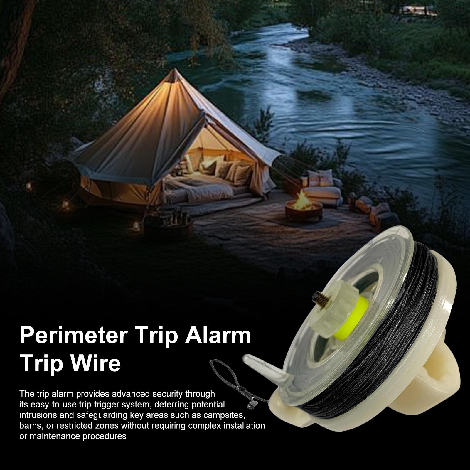 82Ft Trip Wire Perimeter Alarm - Home Security Fence บทวิจารณ์และราคา
