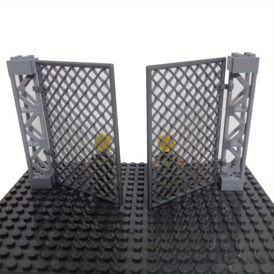 4pcs MOC DIY WW2 Military Base - Home Security Fence บทวิจารณ์และราคา