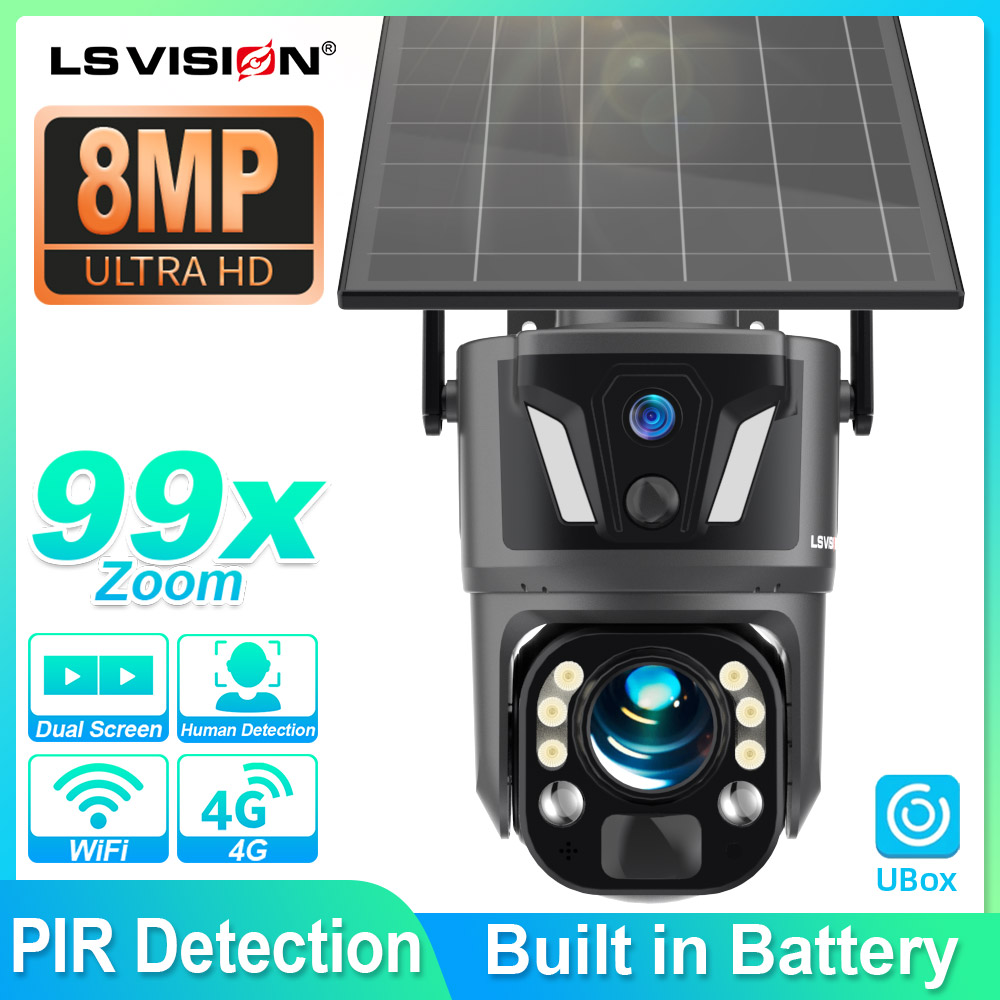 LS VISION 4K 8MP Outdoor Home  - Home Security Outdoor Camera System บทวิจารณ์และราคา