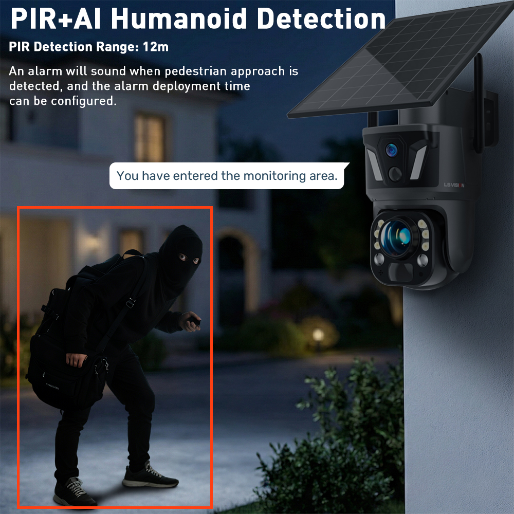 LS VISION 4K 8MP Outdoor Home  - Home Security Outdoor Camera System บทวิจารณ์และราคา