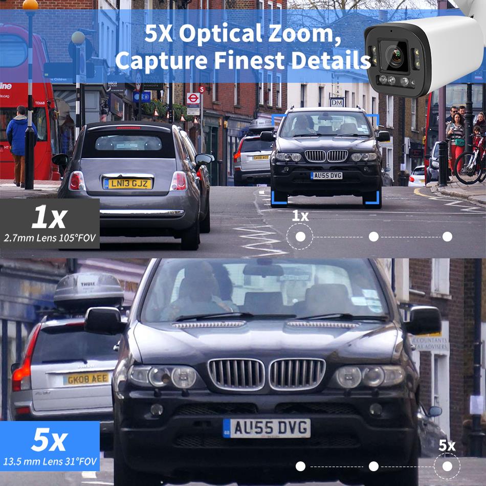 VIKYLIN 8MP 5X Zoom Bullet IP  - Home Security Hikvision บทวิจารณ์และราคา