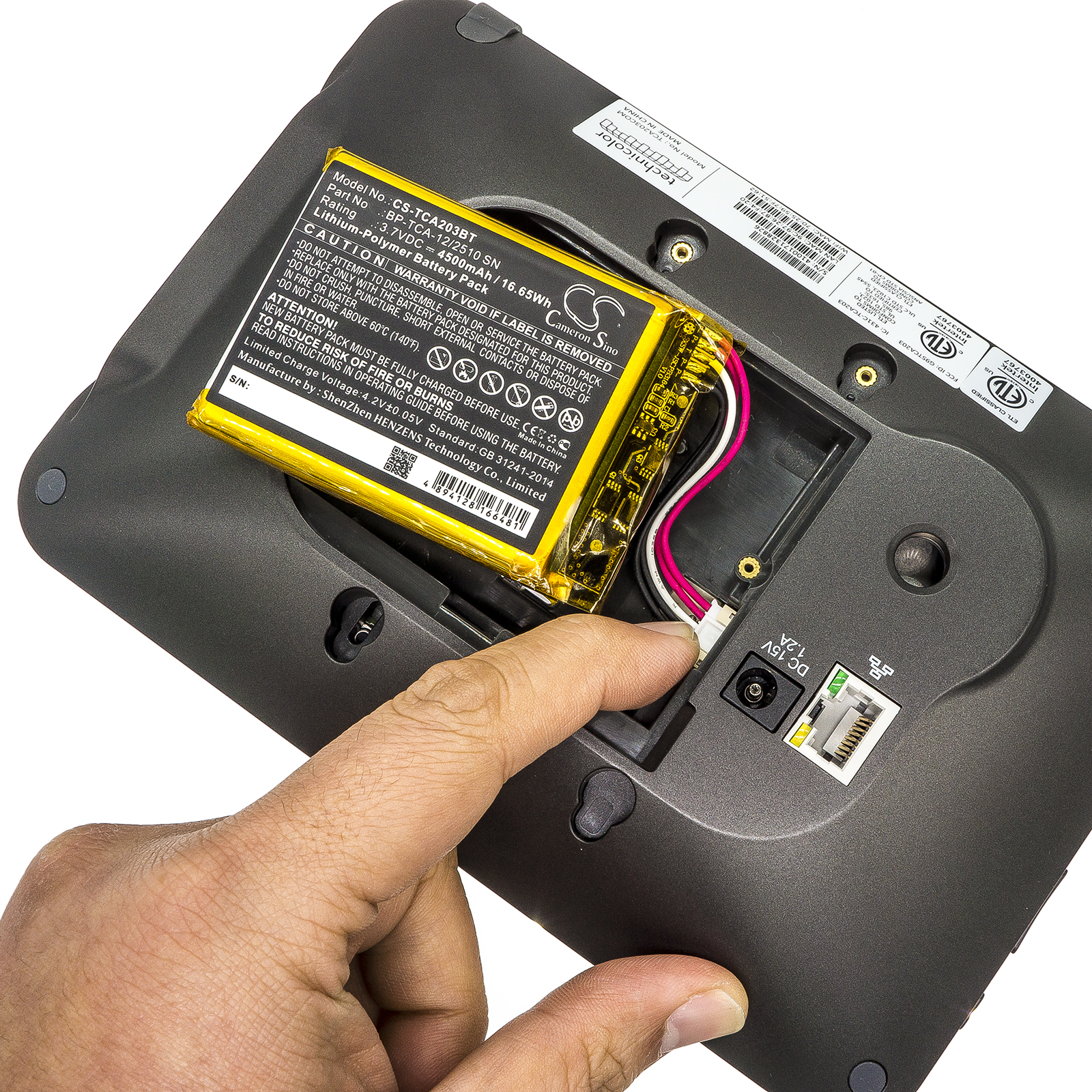 3.7V 4500mAh Alarm System Batt - Home Security Xfinity บทวิจารณ์และราคา