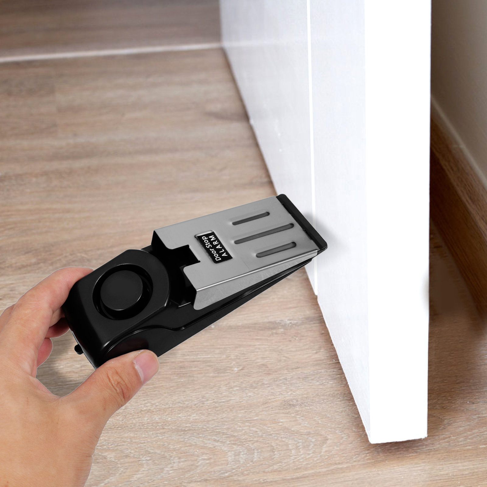 Door Stop Alarm 120Db Loud Tri - Door Wedge Alarm บทวิจารณ์และราคา