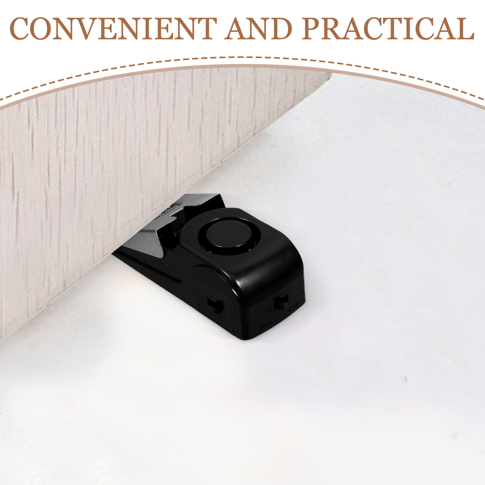 Door Stop Alarm 120Db Loud Tri - Door Wedge Alarm บทวิจารณ์และราคา