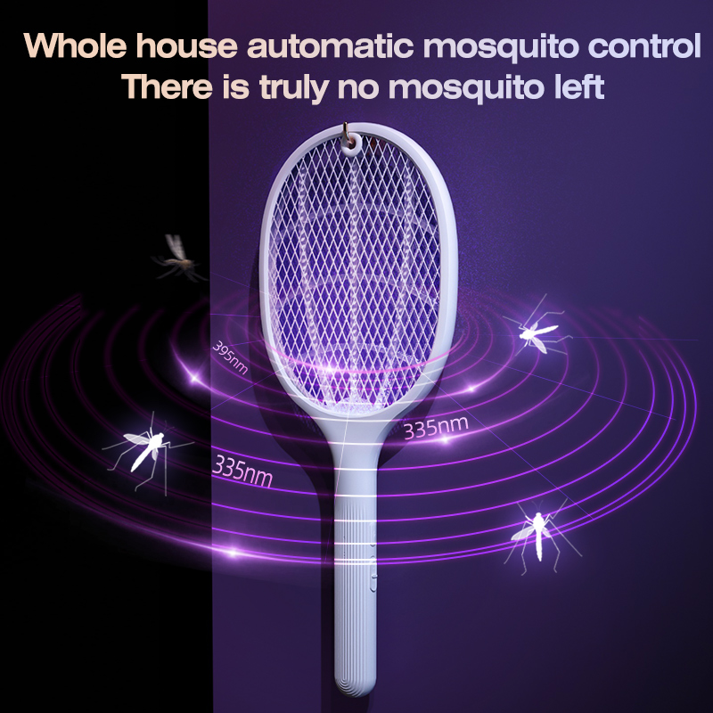 2-in-1 Smart Bug Zapper Racket - Home Security Fence บทวิจารณ์และราคา