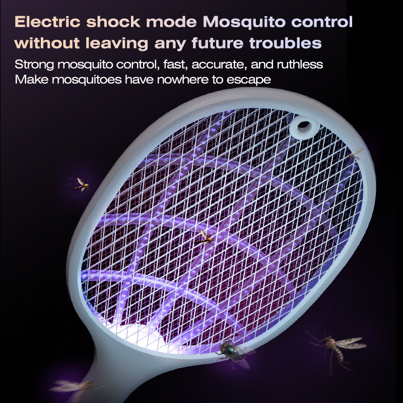 2-in-1 Smart Bug Zapper Racket - Home Security Fence บทวิจารณ์และราคา
