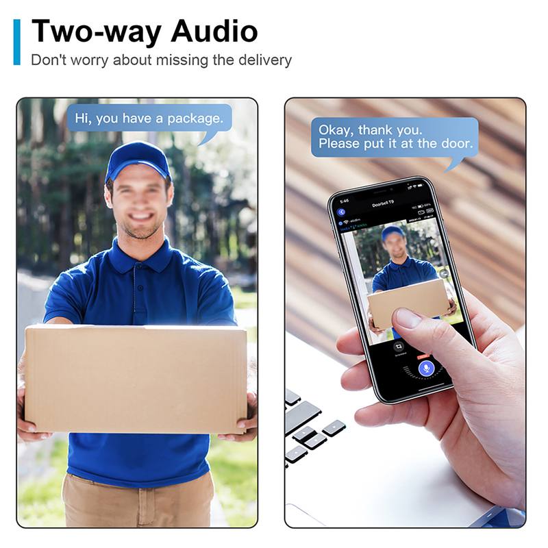 WiFi Smart Video Doorbell Came - Home Security Camera Installation บทวิจารณ์และราคา