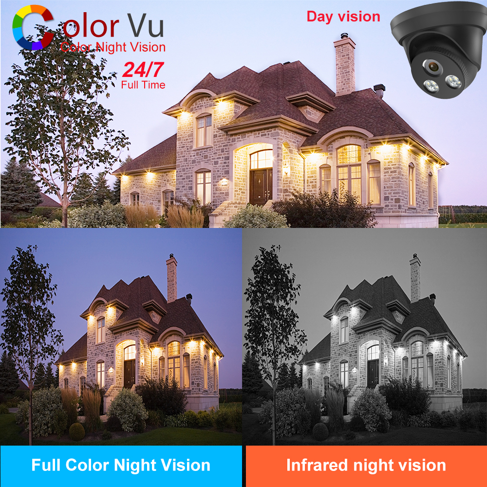Hikvision Compatible ColorVu 5 - Home Security Hikvision บทวิจารณ์และราคา