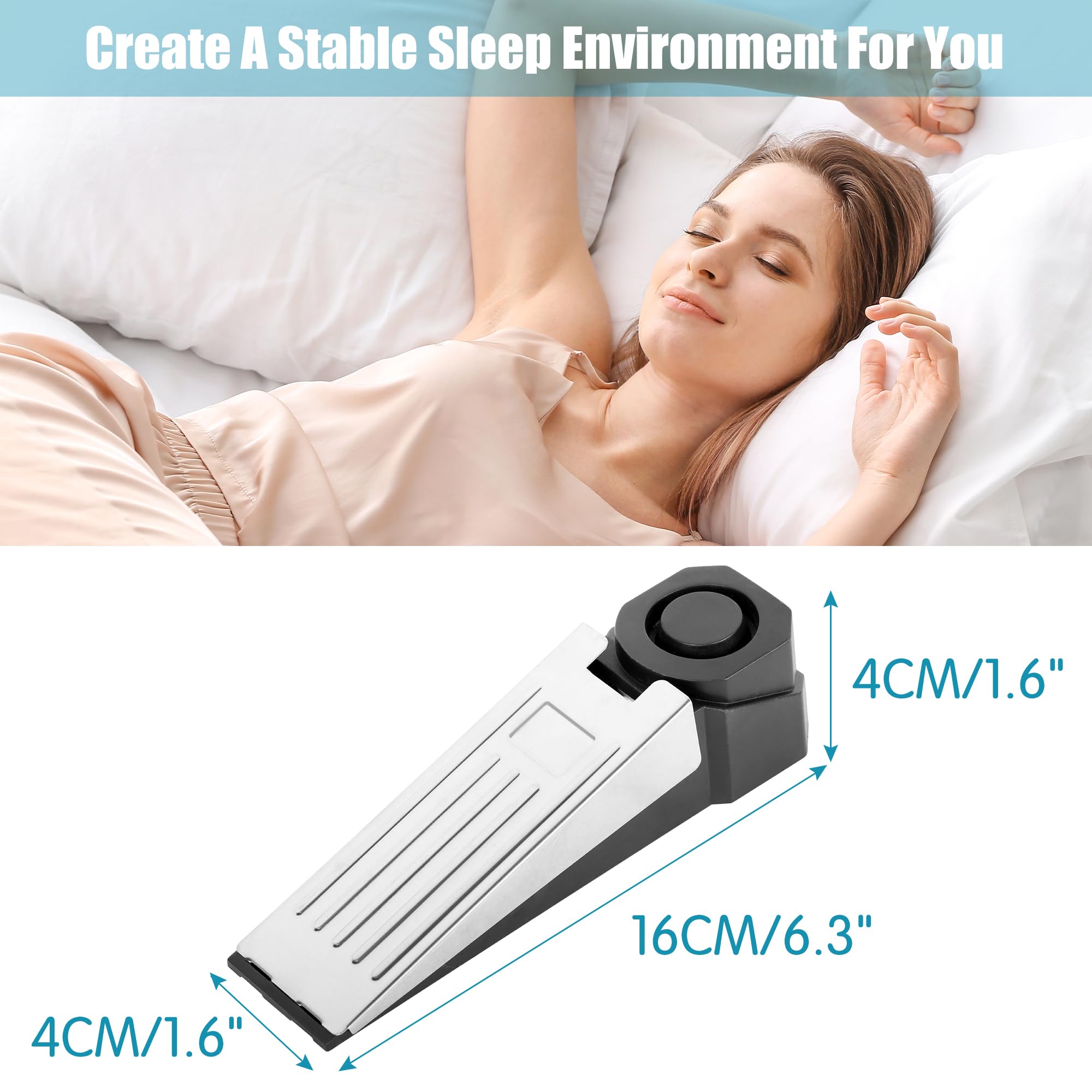 Wireless Door Stop Alarm Syste - Door Wedge Alarm บทวิจารณ์และราคา