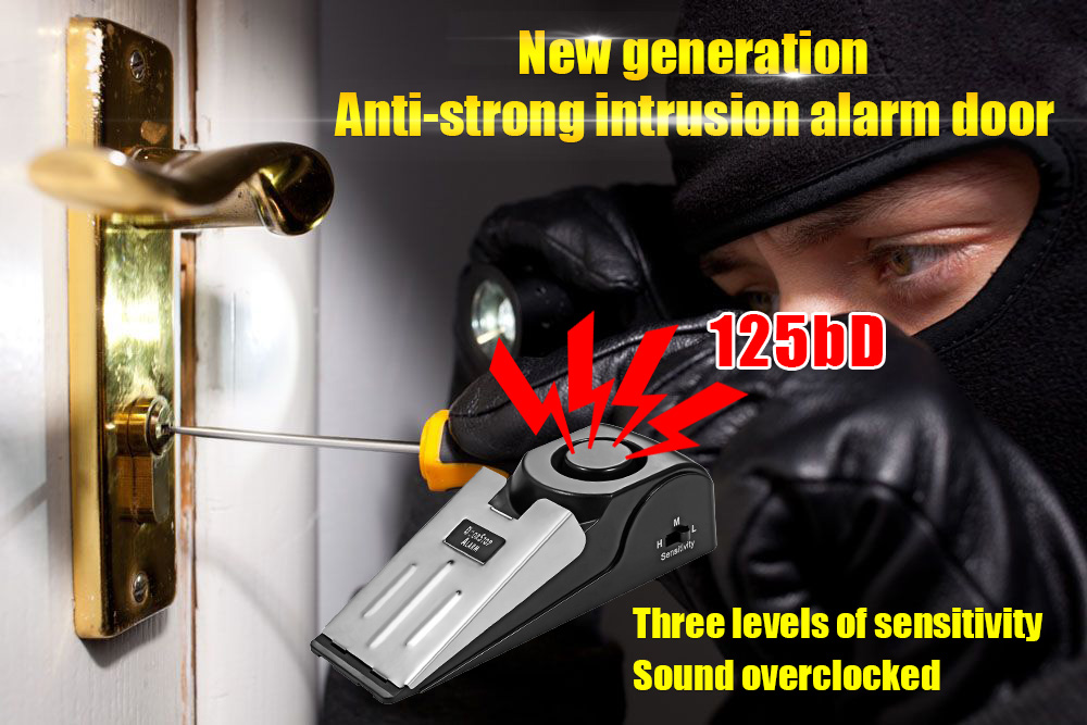 KERUI 125DB Anti-theft Burglar - Door Wedge Alarm บทวิจารณ์และราคา
