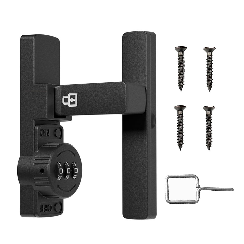 Security Barn Door Lock 3-Digi - Home Security Locks For Doors บทวิจารณ์และราคา