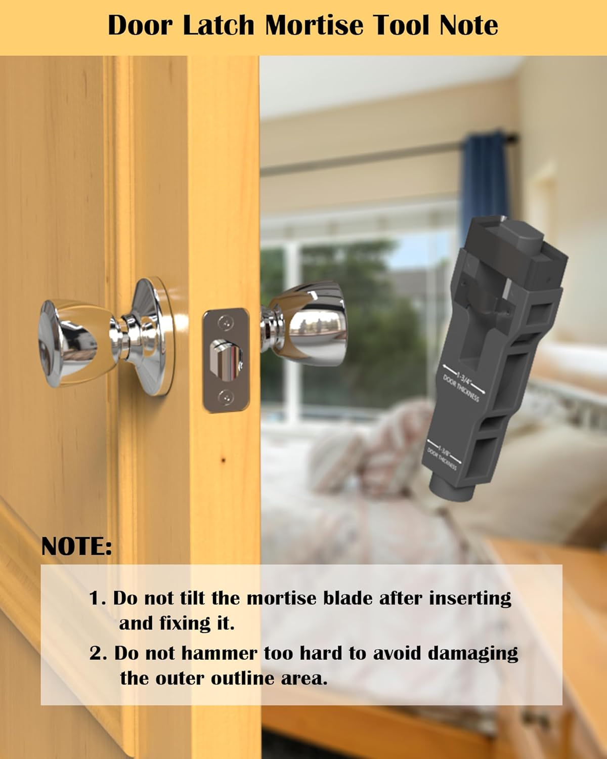 Door Latch Mortise Tool, Door  - Home Security Tapo บทวิจารณ์และราคา