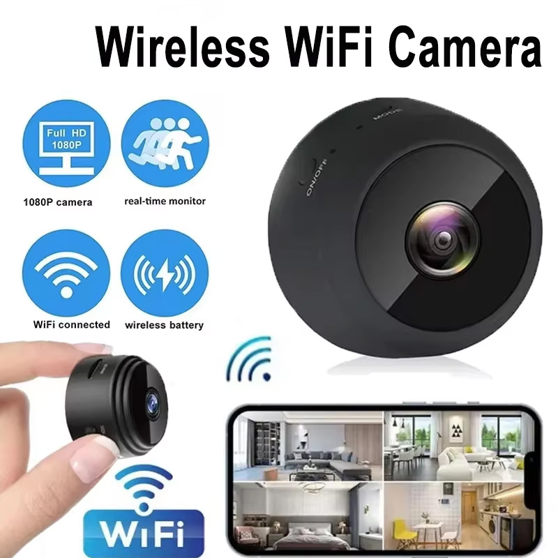 New A9 Camera Wifi 1080p HD Wi - Home Security No Wifi บทวิจารณ์และราคา