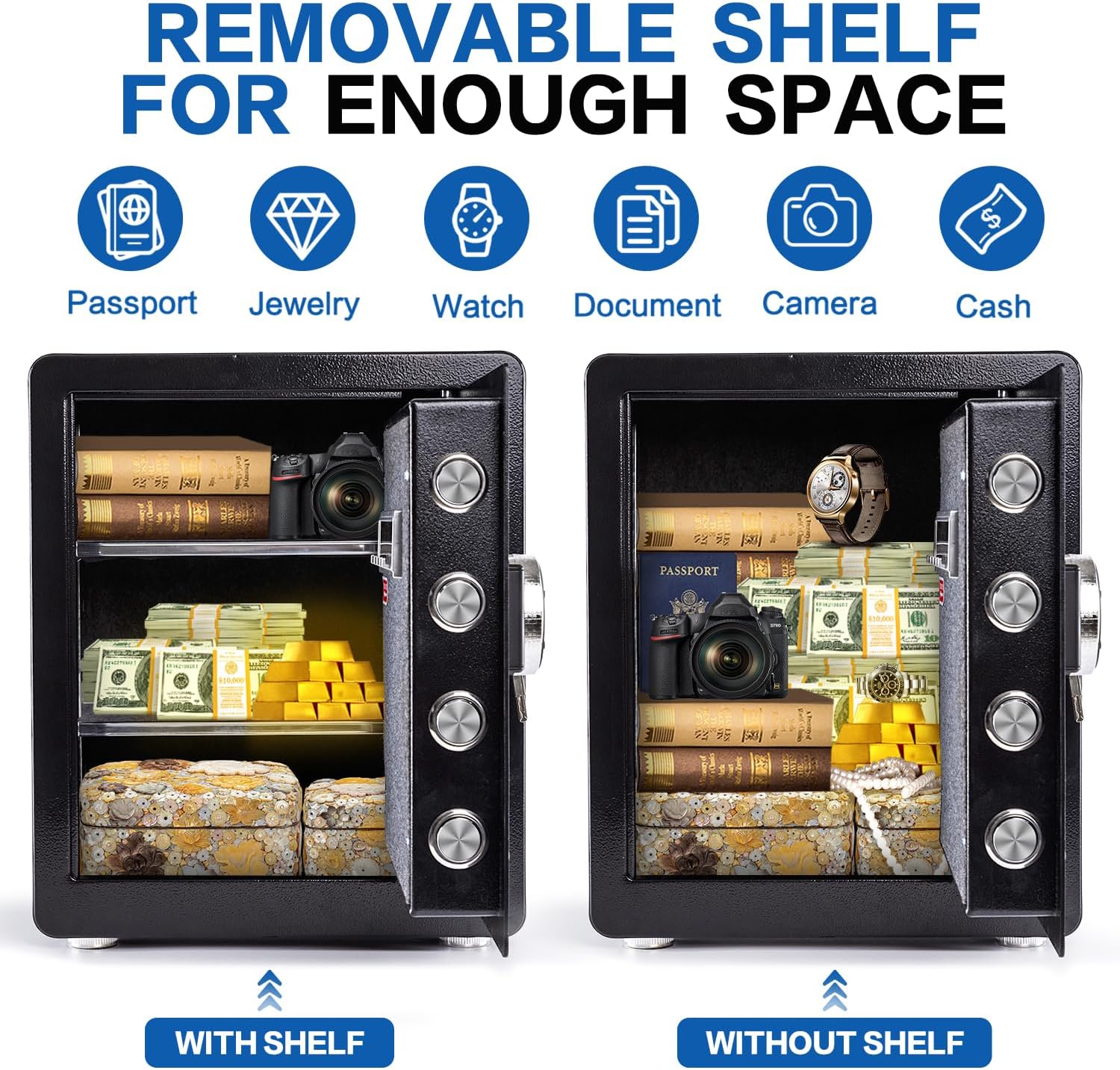 Safe Box, 1.9 Cubic Feet Secur - Safe Box Digital บทวิจารณ์และราคา