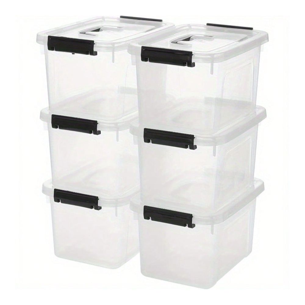 Of Six Transparent Plastic Sto - Home Security Features บทวิจารณ์และราคา