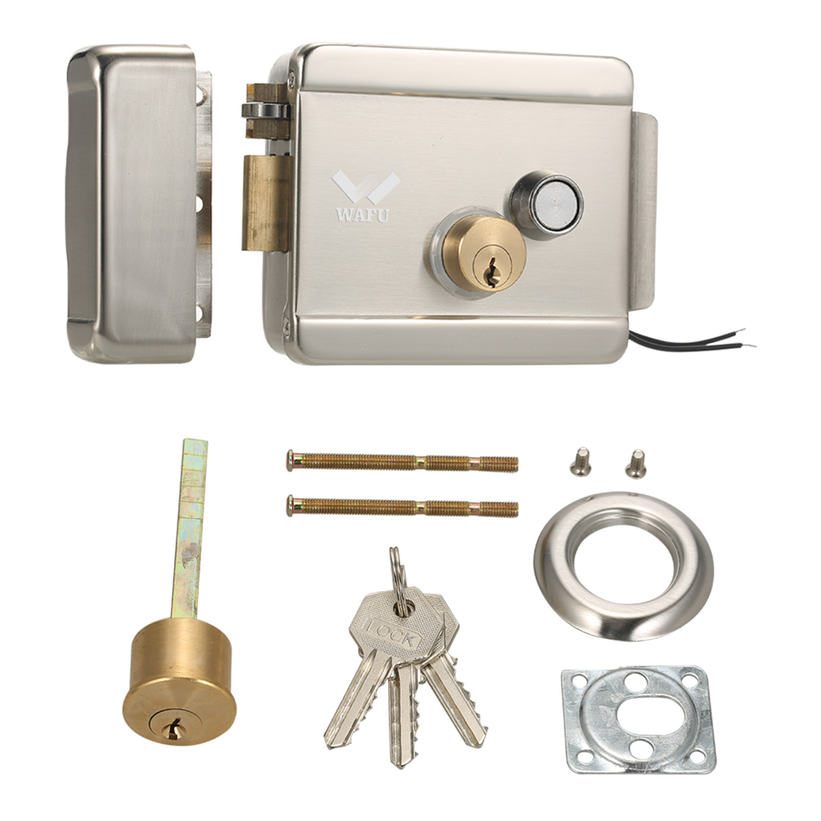 WAFU Smart Electric Gate Door  - Home Security Locks For Doors บทวิจารณ์และราคา
