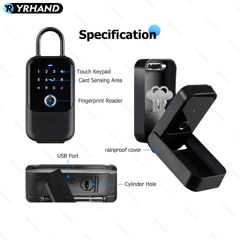 TTlock Smartkey Lock Box Home  - Safe Box Digital บทวิจารณ์และราคา