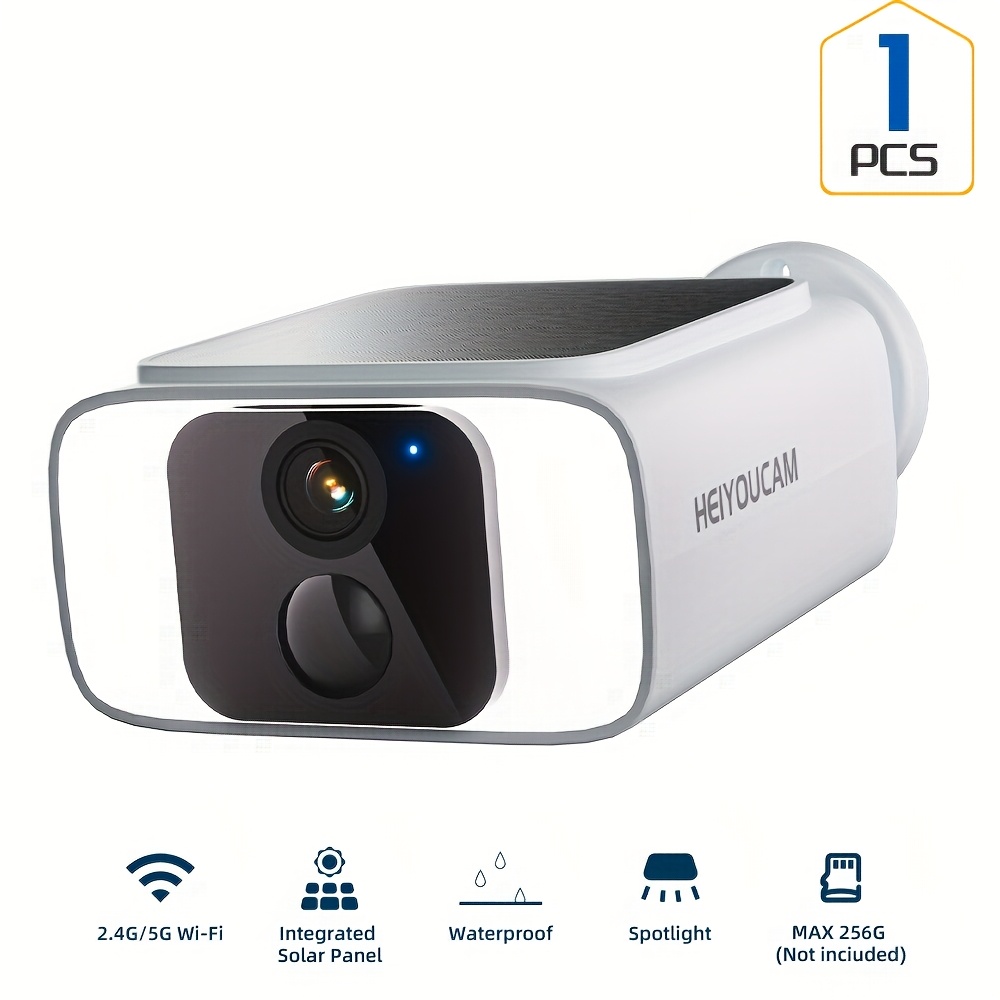 1/2/4pcs HEIYOUCAM 4MP Solar S - Home Security No Wifi บทวิจารณ์และราคา