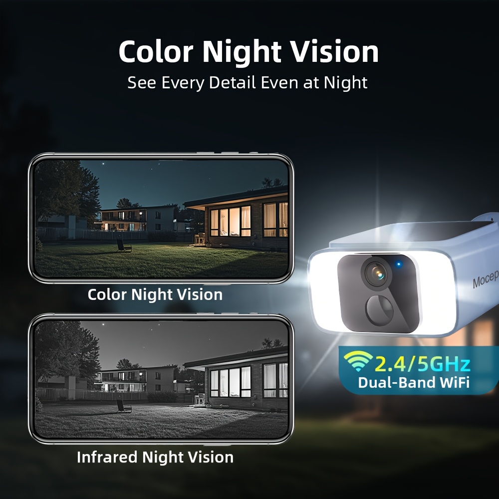 1/2/4pcs HEIYOUCAM 4MP Solar S - Home Security No Wifi บทวิจารณ์และราคา