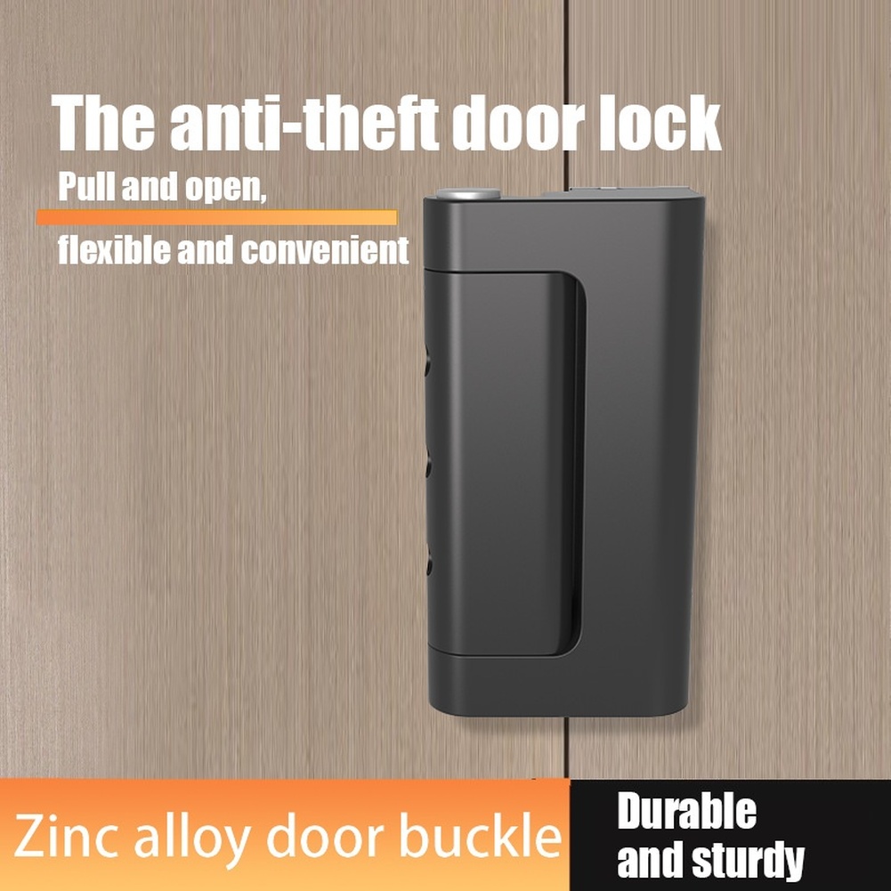 1pc Zinc Alloy Anti Theft Door - Home Security Locks For Doors บทวิจารณ์และราคา