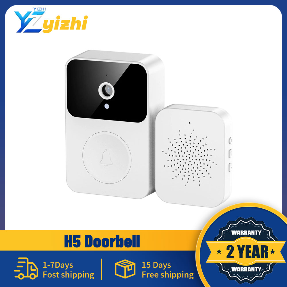 H5 Wireless Smart Video Doorbe - Home Security Camera Installation บทวิจารณ์และราคา