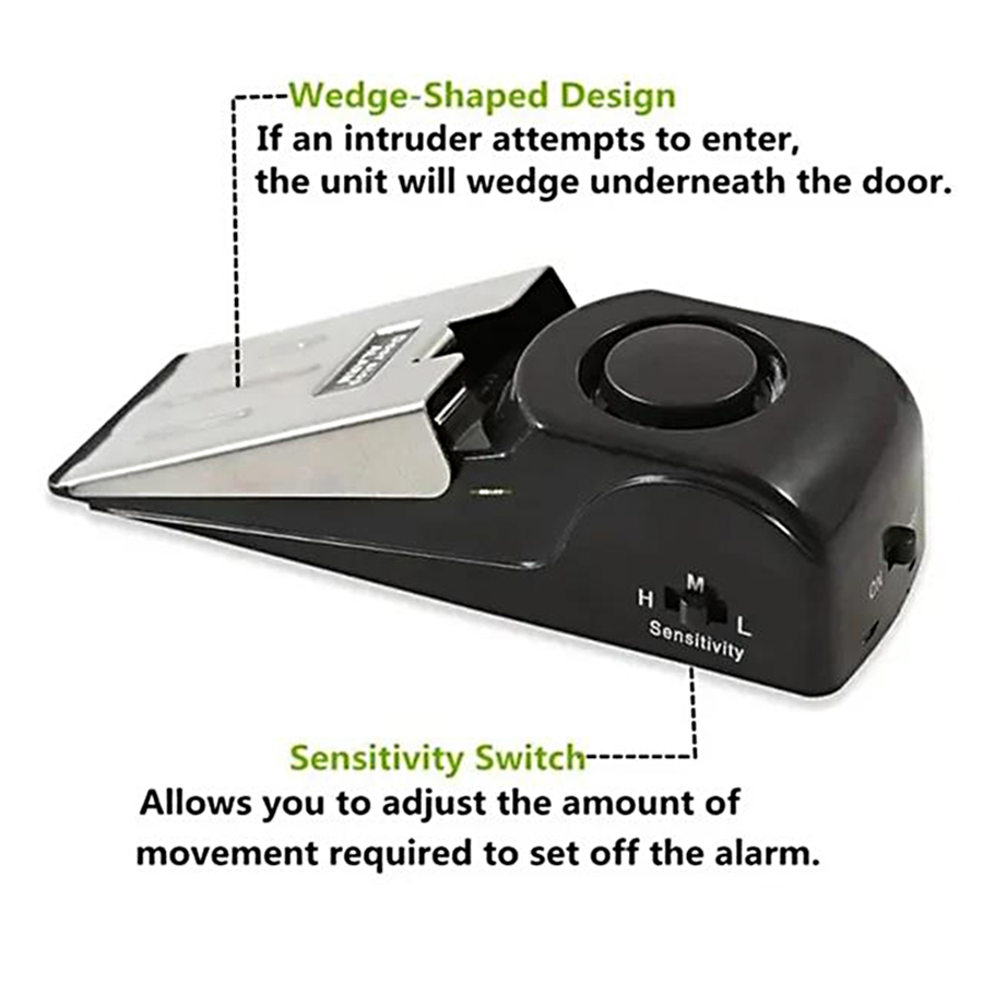 Door Stop Alarm, Door Stopper  - Door Wedge Alarm บทวิจารณ์และราคา
