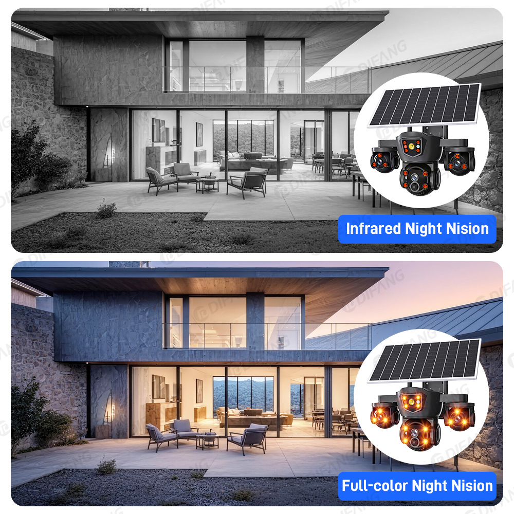 V380 Pro New 20MP WIFI Solar C - Home Security Outdoor Camera System บทวิจารณ์และราคา