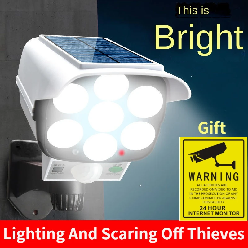 Outdoor Solar Light Motion Sen - Home Security Items บทวิจารณ์และราคา